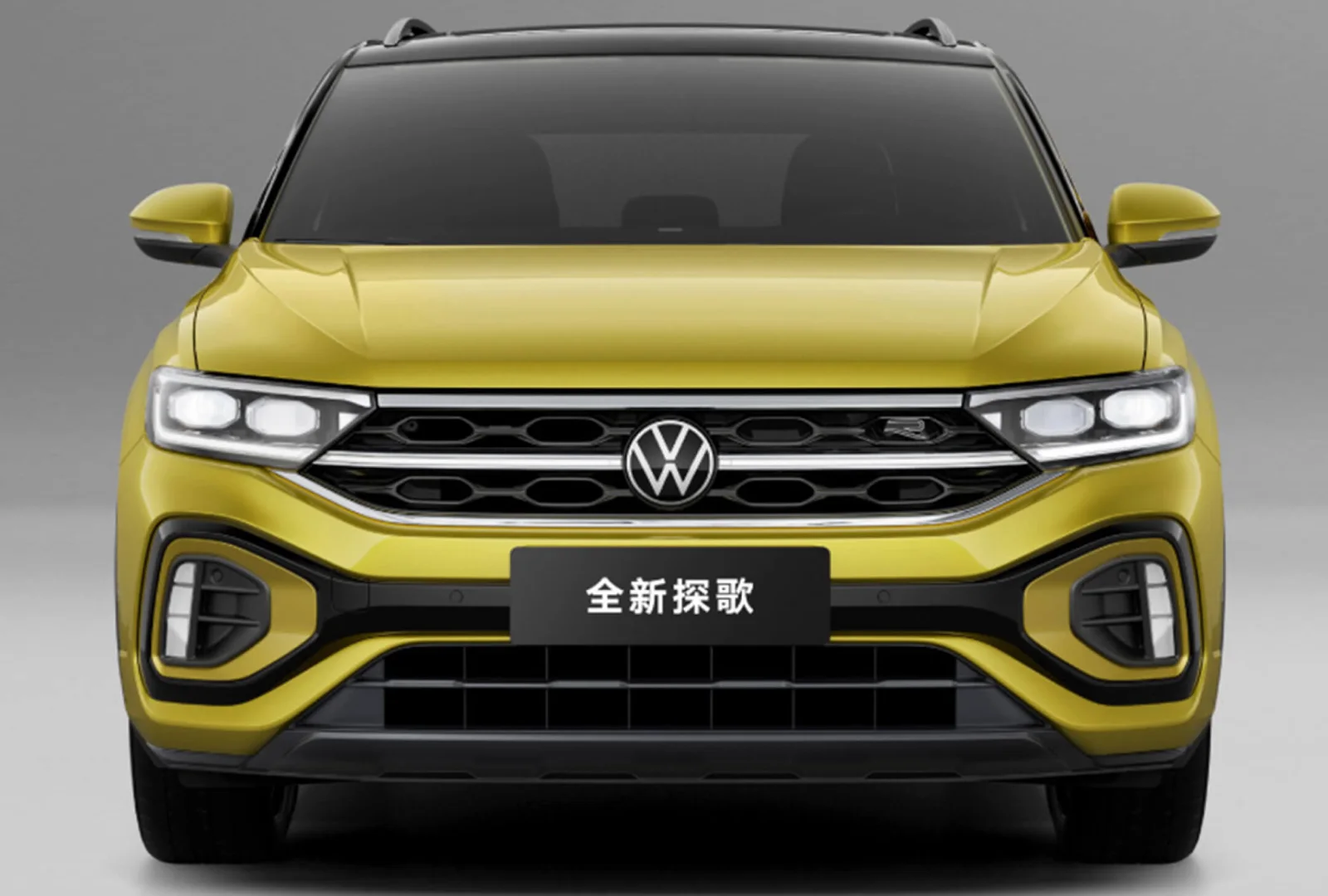 Китайский Volkswagen T-Roc R-Line: передняя часть и фары