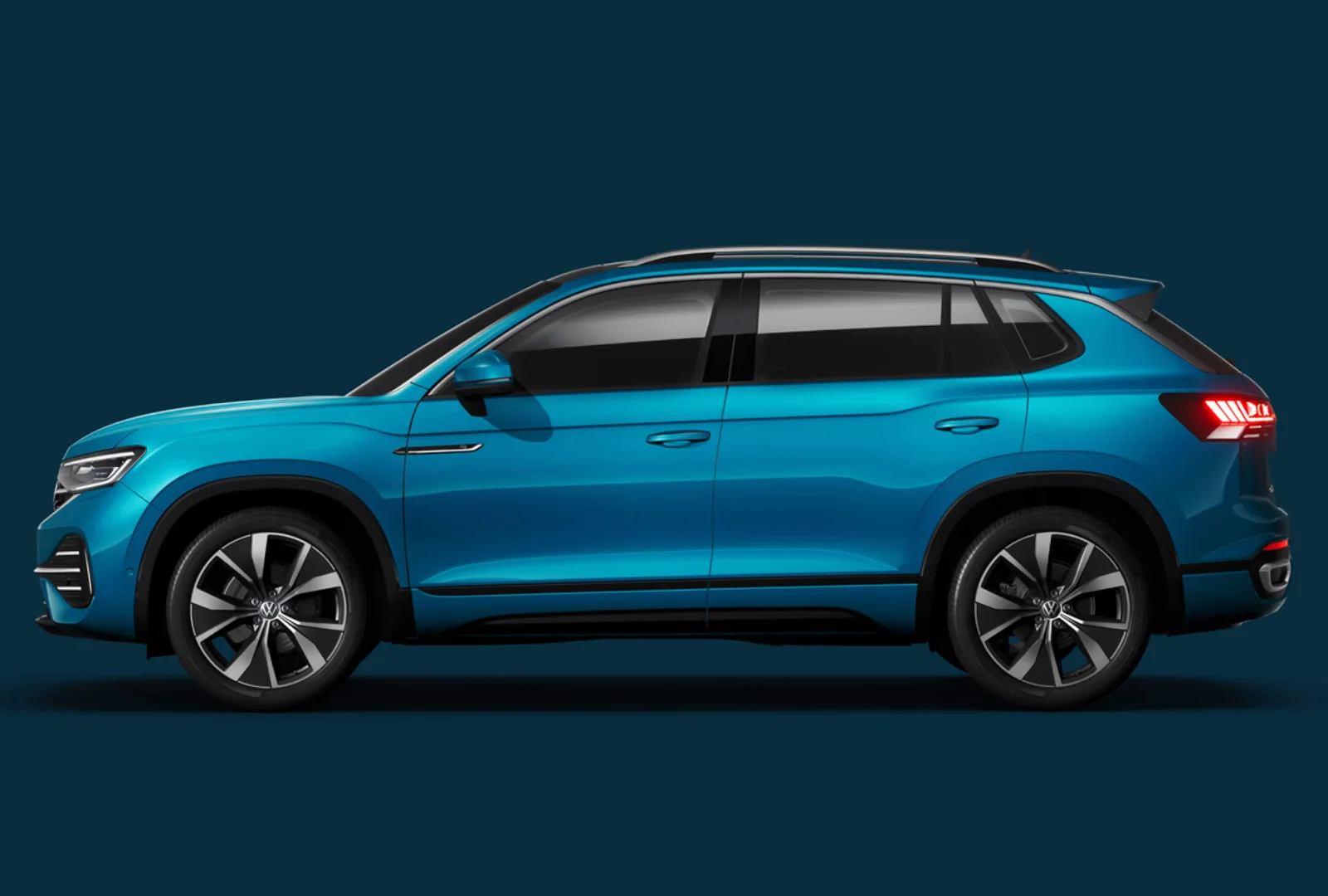 Китайский Volkswagen Tayron: кузов в профиль