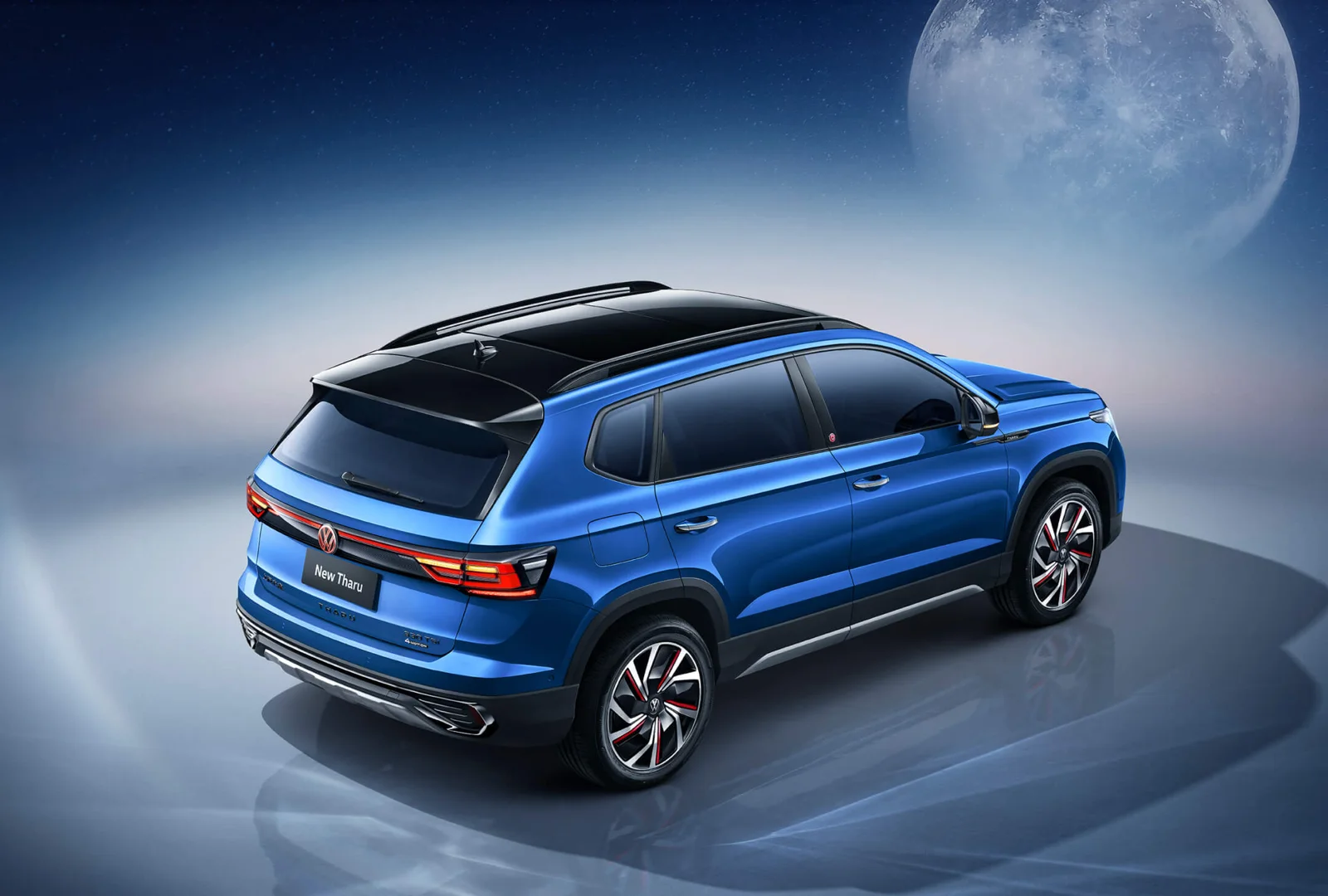 Volkswagen New Tharu: крыша и задняя часть кузова